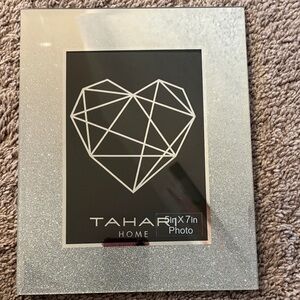 Tahar Home Silver Glitter Photo Frame